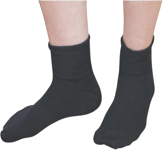 Three Pairs of 100% Cotton Socks Designed for Women